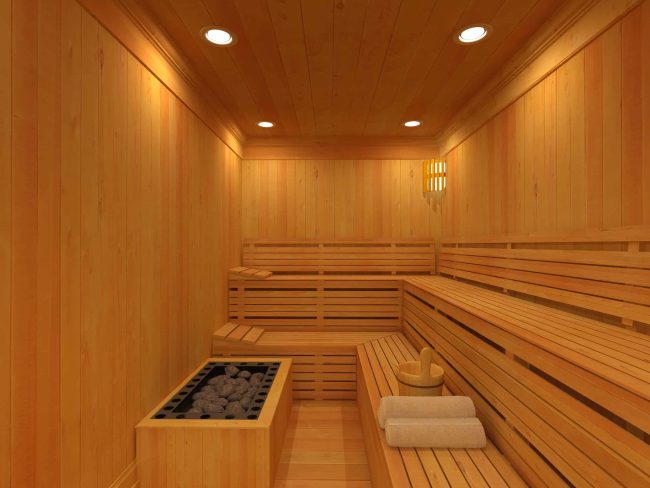Damar Minyak Highgrove_Sauna